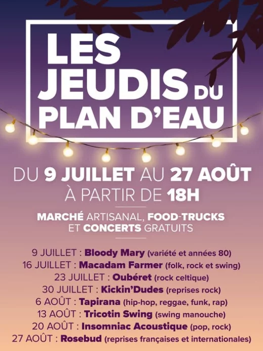 Les Jeudis du Plan d’eau
