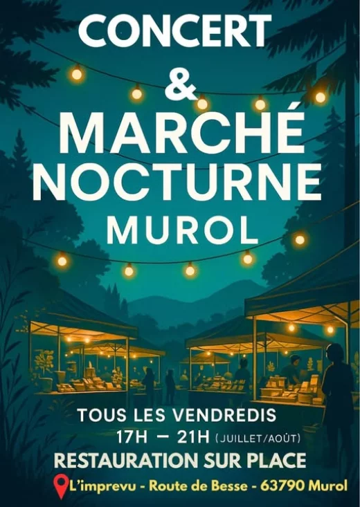 Concert & marché nocturne - Murol