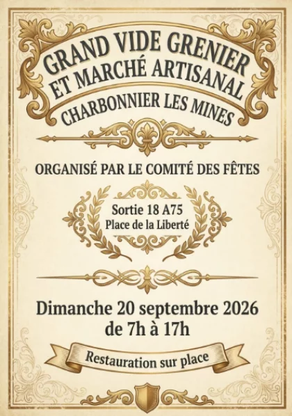 Grand vide-grenier et marché artisanal