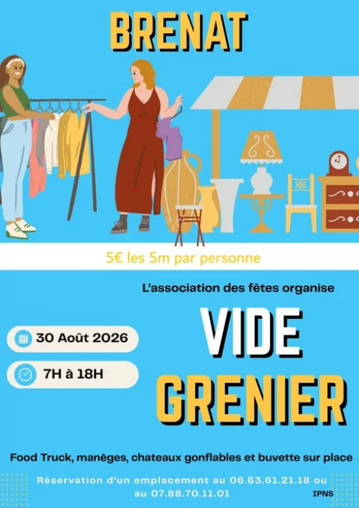Vide-grenier - Brenat