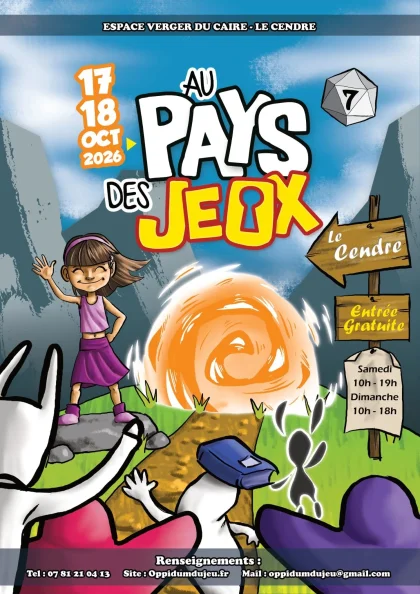 Au Pays des Jeux 2026 au Cendre