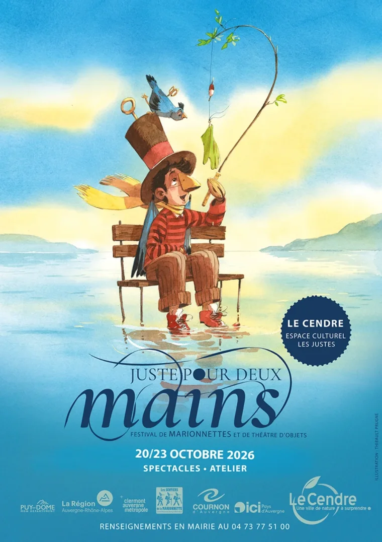 Affiche du festival Juste Pour Deux Mains 2026