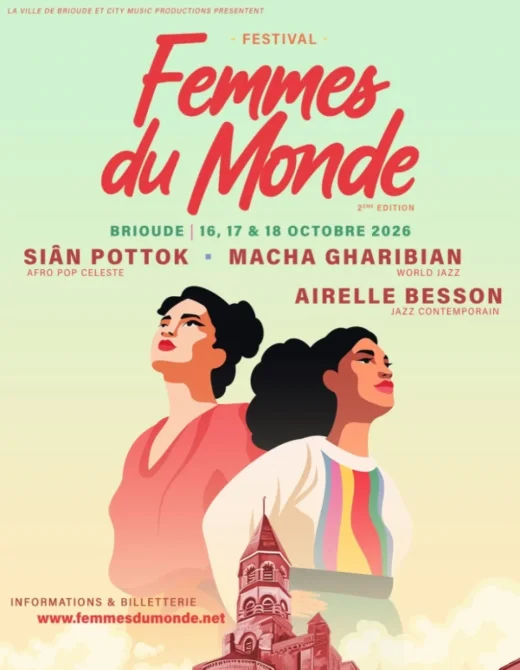 Festival Femmes du Monde 2026 à Brioude