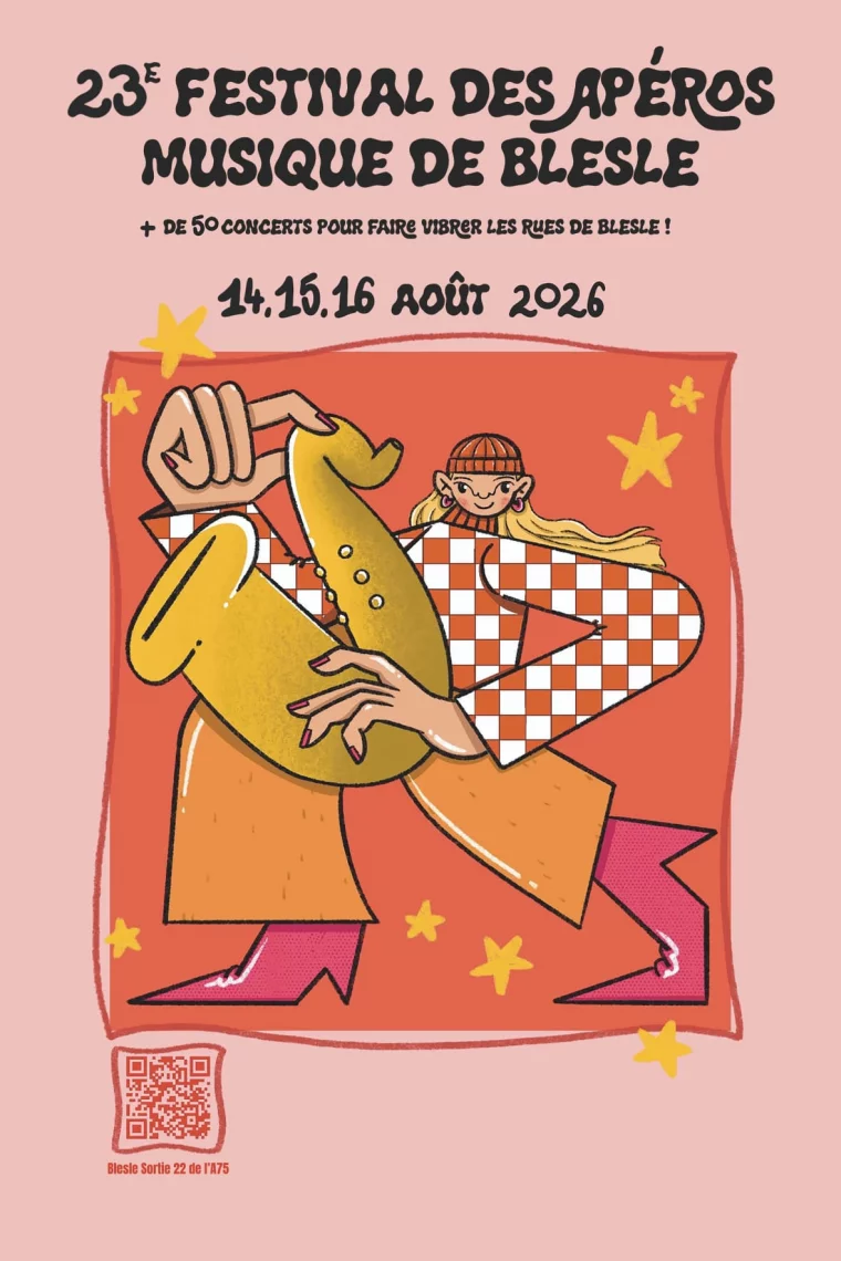 Programmation du 23ème festival des Apéros Musique de Blesle