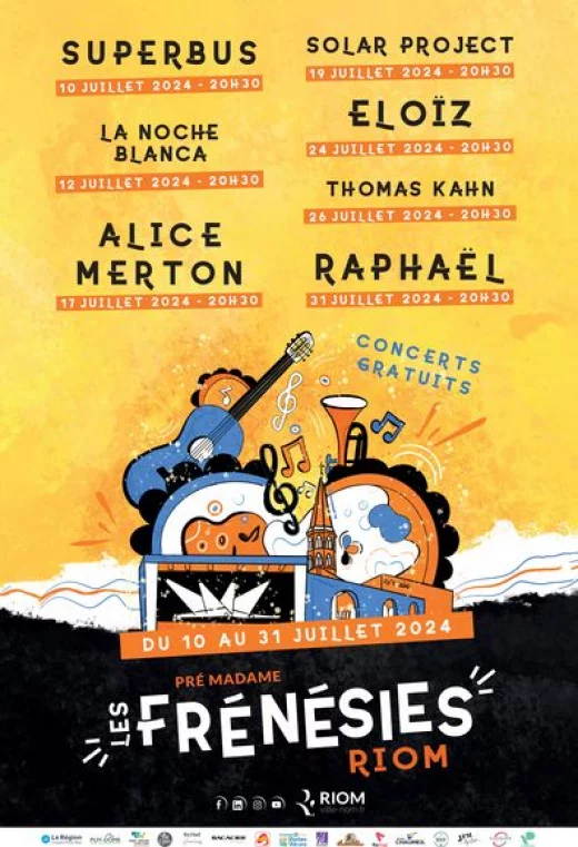 Les Frénésies à Riom