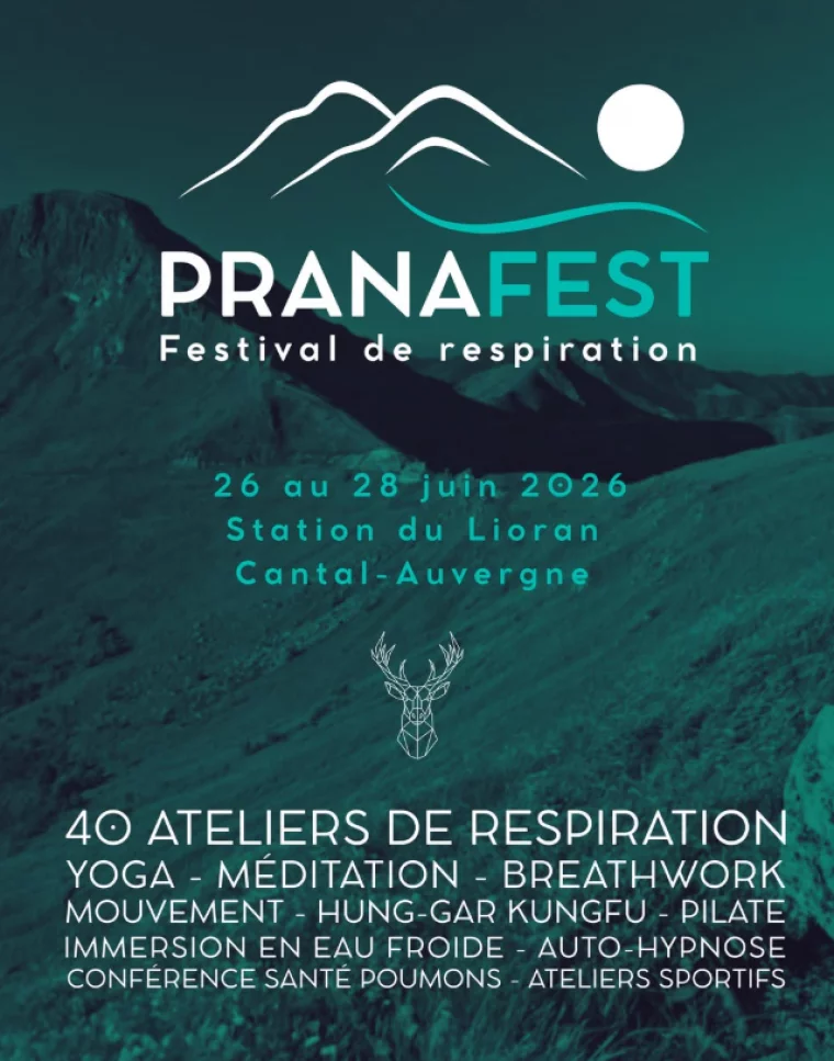 Affiche du Pranafest 2026 au Lioran