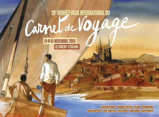 Rendez-vous international du Carnet de Voyage 2026 — Clermont-Ferrand