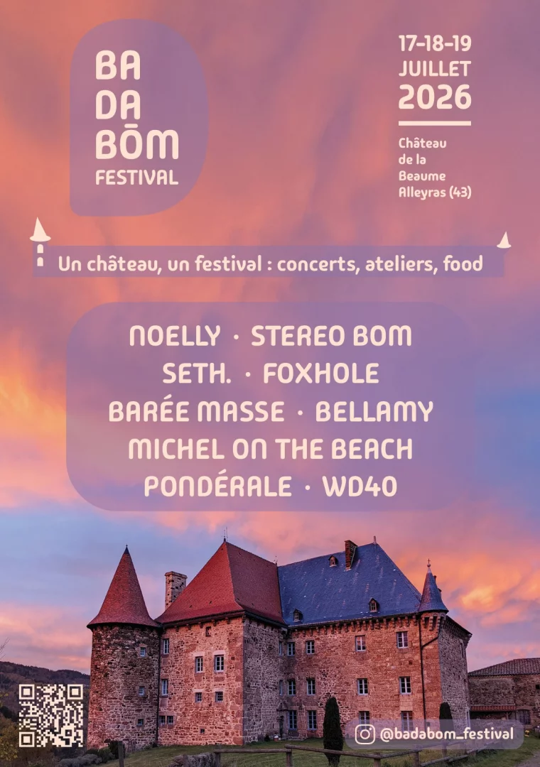 Affiche Ba Da Bōm Festival