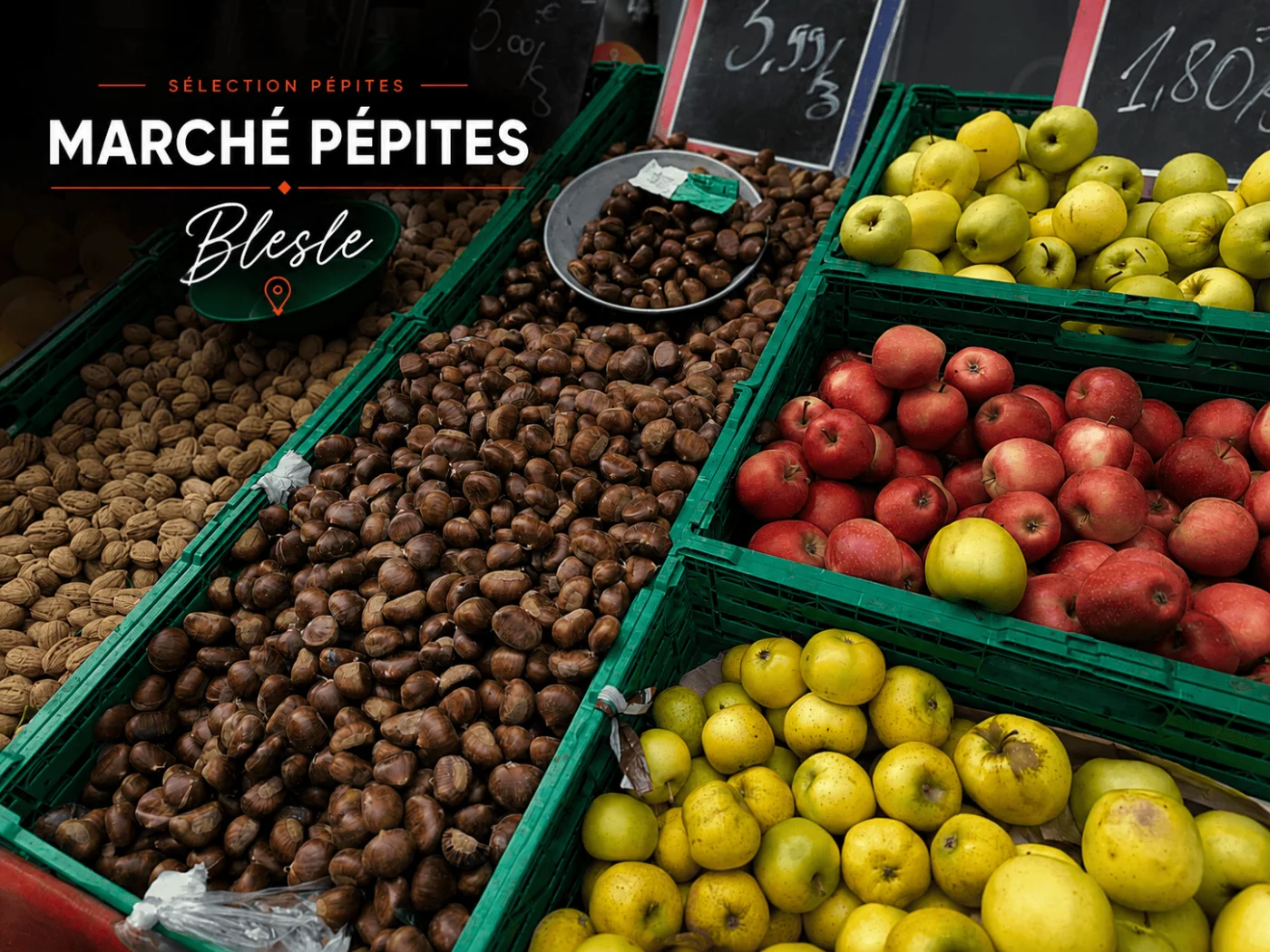 Illustration Sélection Pépites — Marché de Blesle
