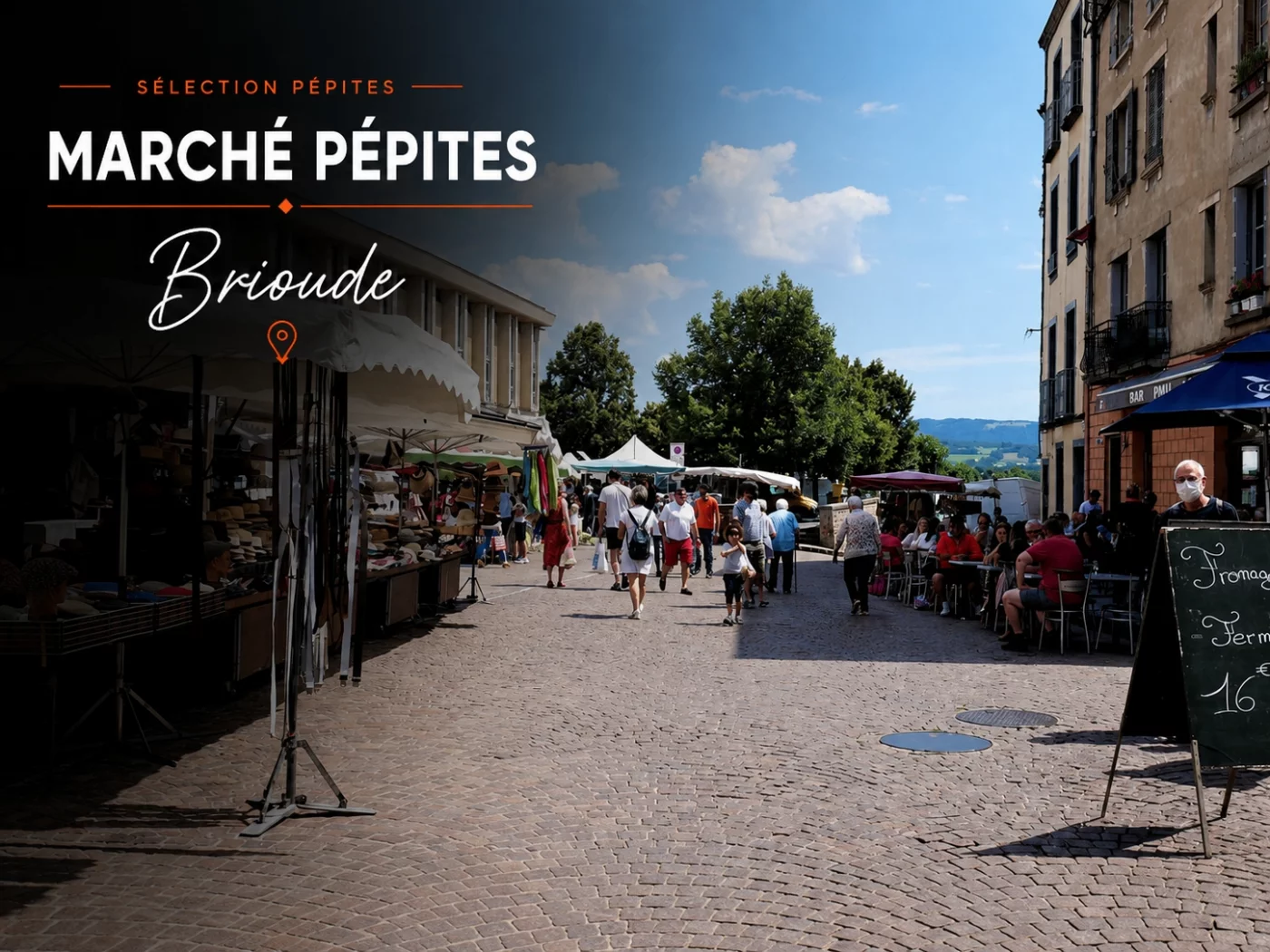Marché hebdomadaire de Brioude