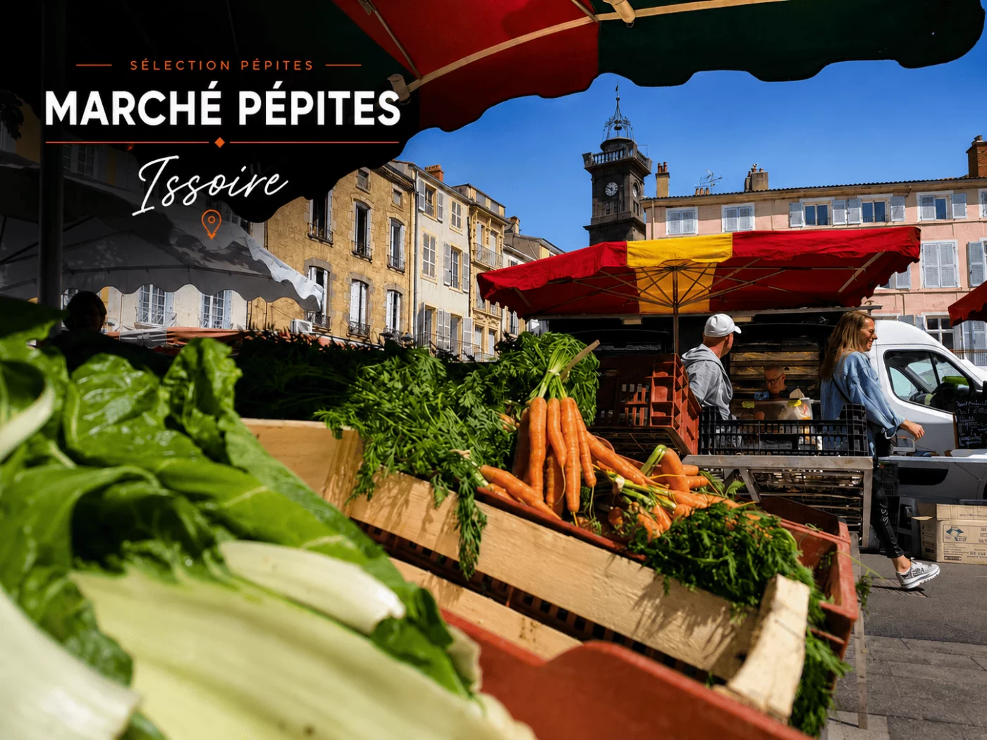 Illustration Sélection Pépites — Grand marché du samedi à Issoire