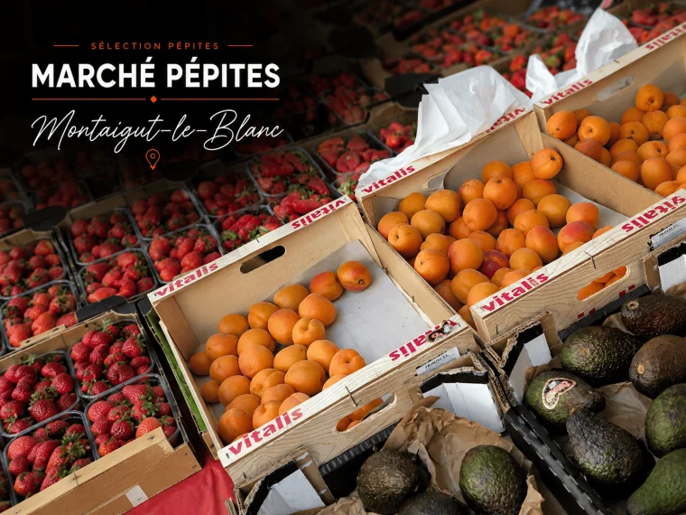 Marché bio et local de Montaigut-le-Blanc