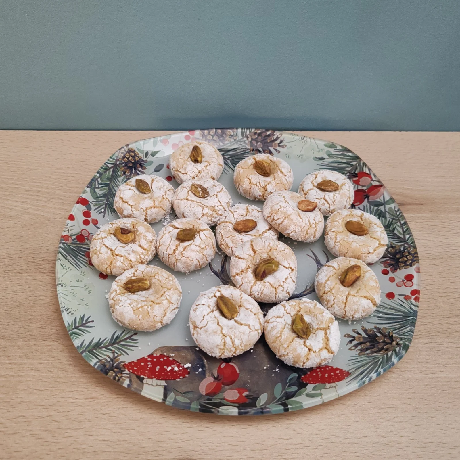 Amaretti à la pistache : recette facile et rapide de biscuits maison