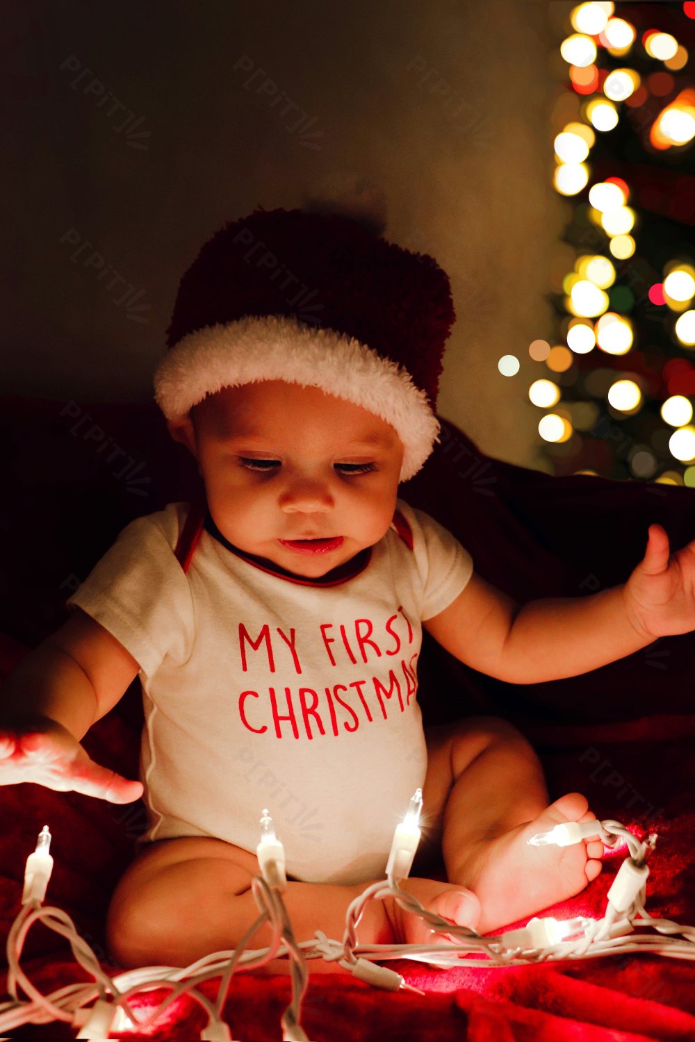 Bébé noël calme