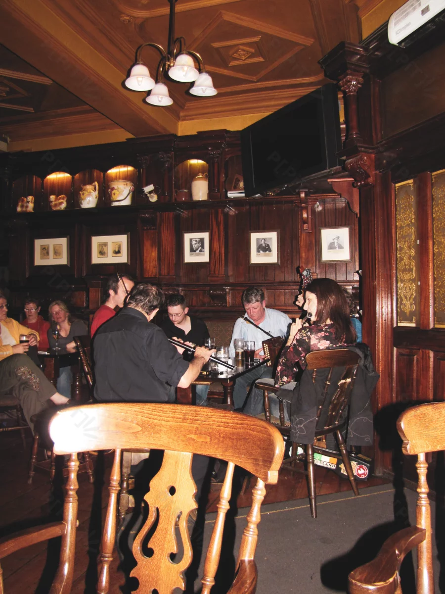 Atmosphère irlandaise.