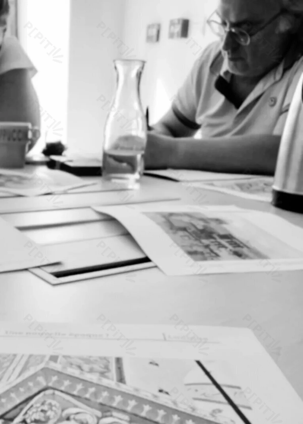 Lecture et concentration durant l’atelier