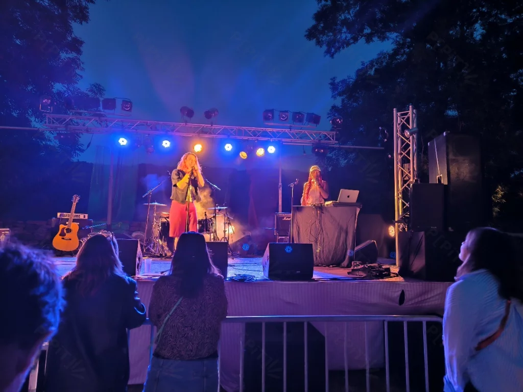 Artiste sur scène au Ba Da Bōm Festival