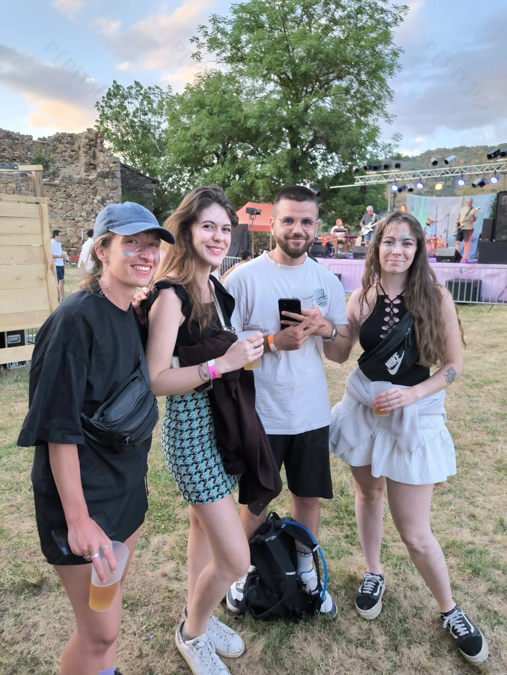 Festivaliers au Ba Da Bōm Festival