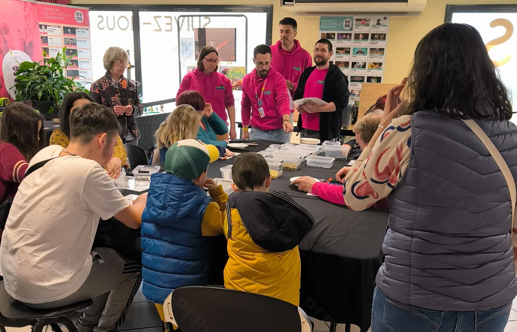 L'équipe Brick'in Dôme étaient présente sur le festival tout le week end.