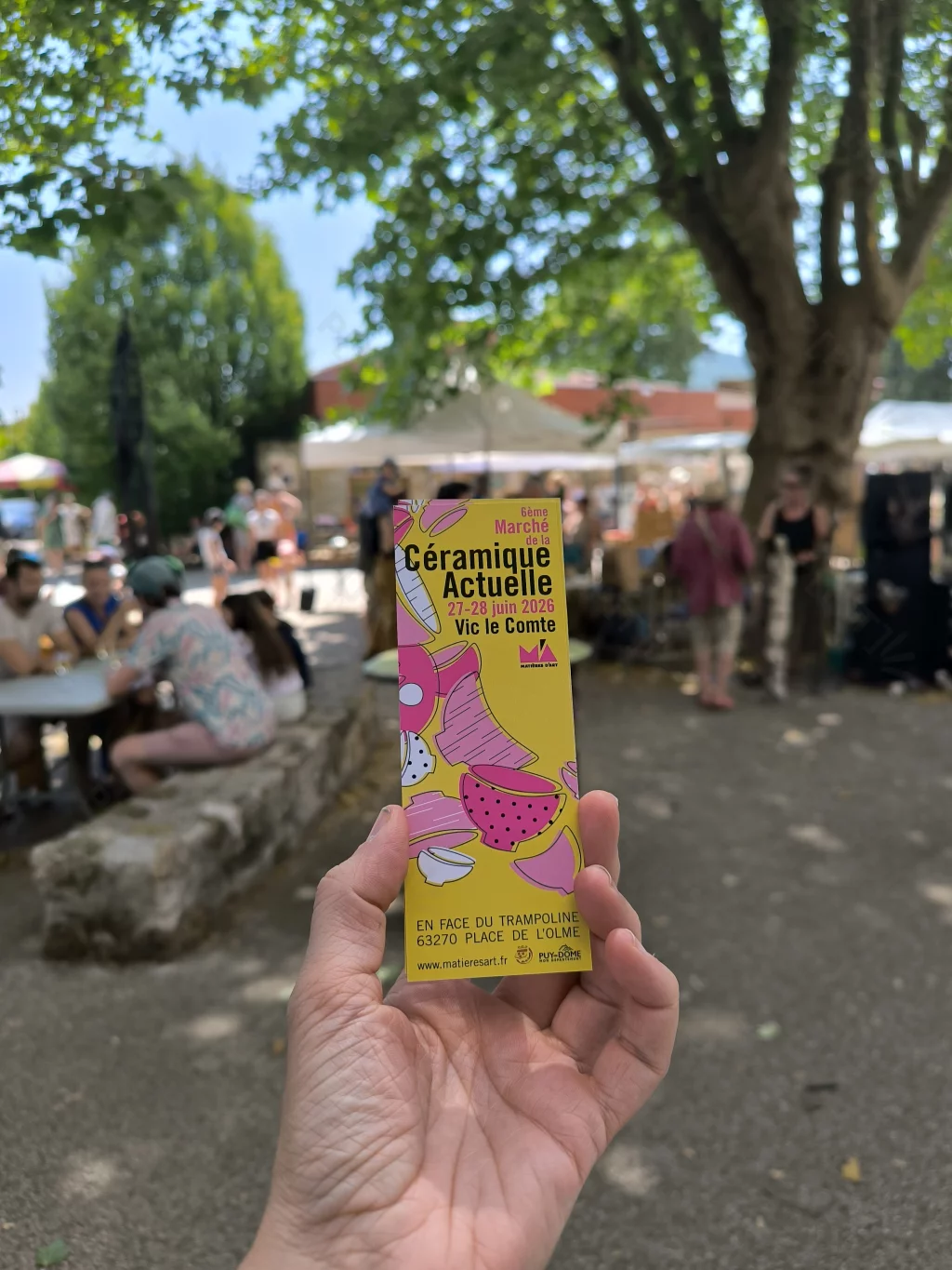 Marché de la Céramique Actuelle à Vic-le-Comte