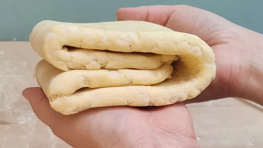 La pâte feuilletée inversée