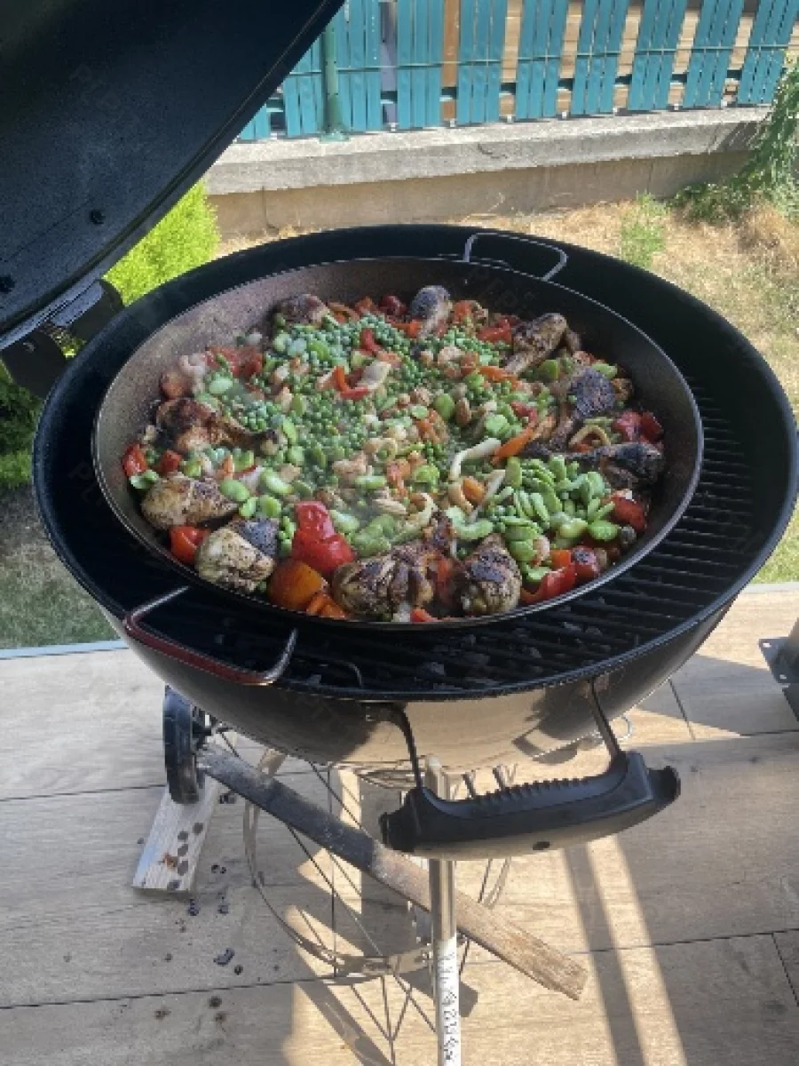 Ajout des légumes verts