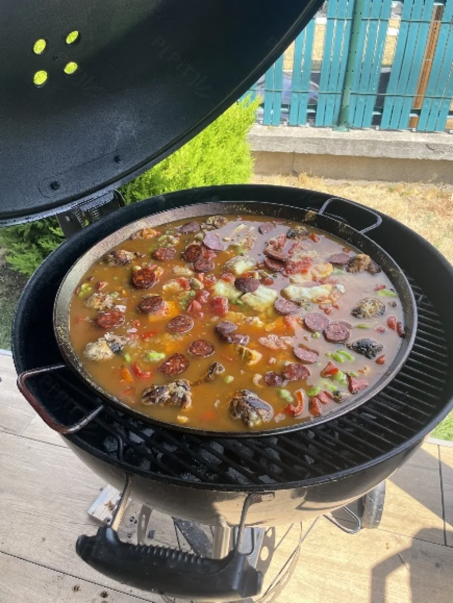 Ajout du chorizo