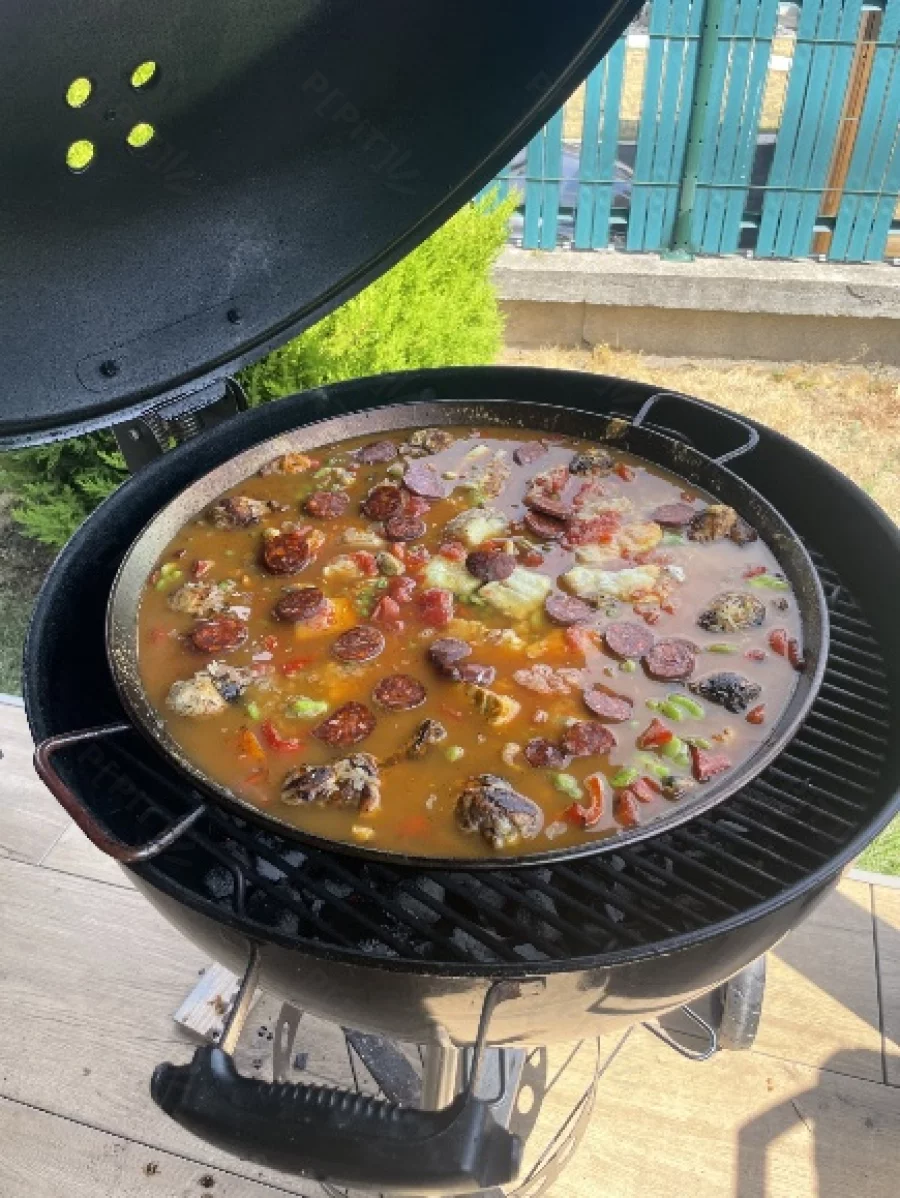 Ajout du chorizo