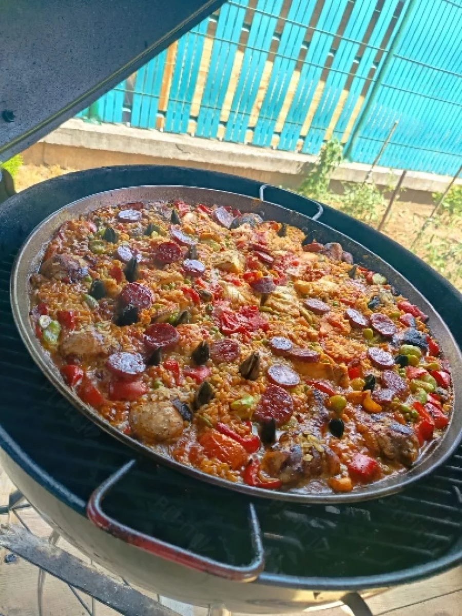 Paëlla avec moules